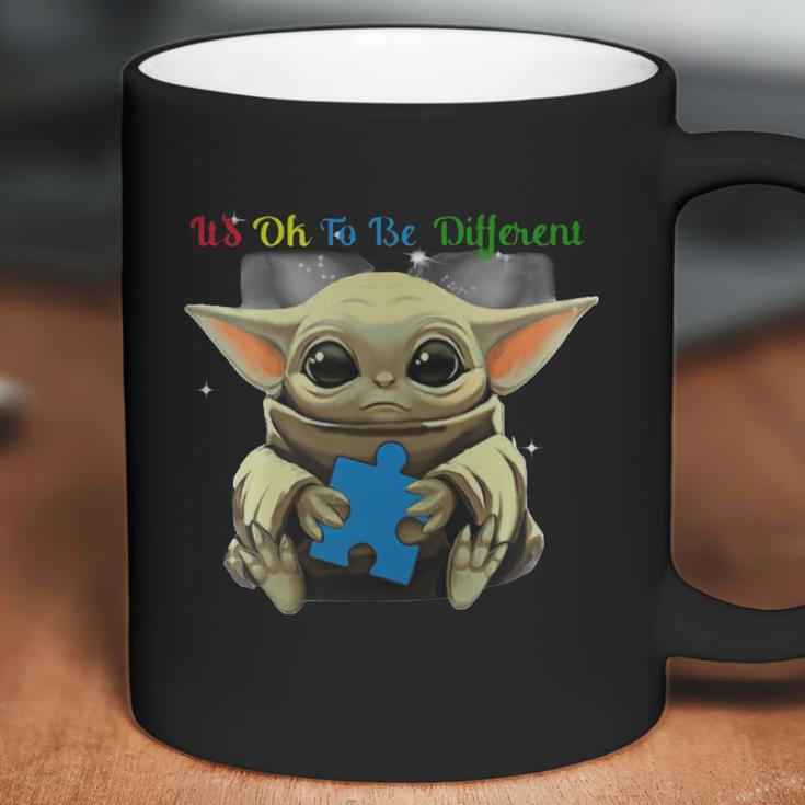 Baby Yoda It’S Ok To Be Different Coffee Mug