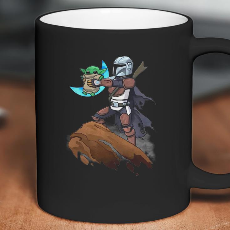 Baby Yoda Mandalion Lion King Shirt Coffee Mug