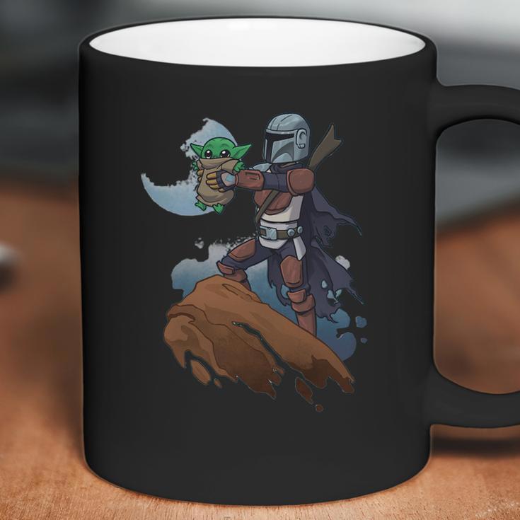 Baby Yoda Mandalorian Mandalion Kawaii King Shirt Coffee Mug