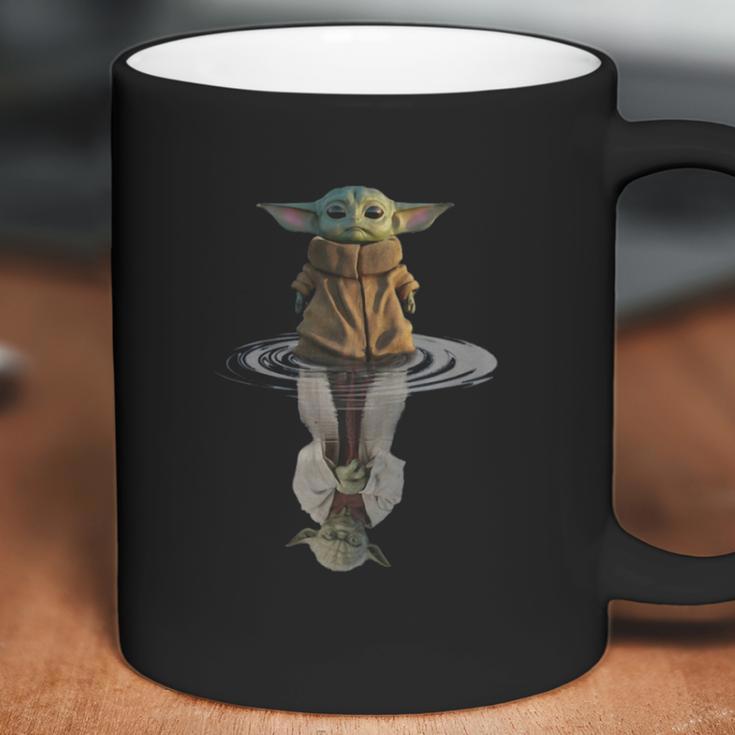 Baby Yoda Water Reflection Master Yoda Best Sweater Coffee Mug