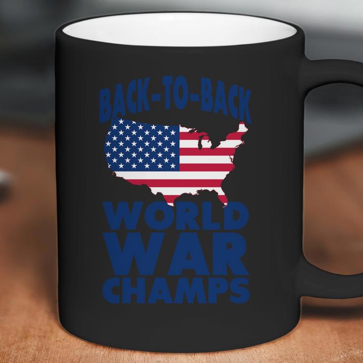 Back To Back World War Champs Usa Coffee Mug