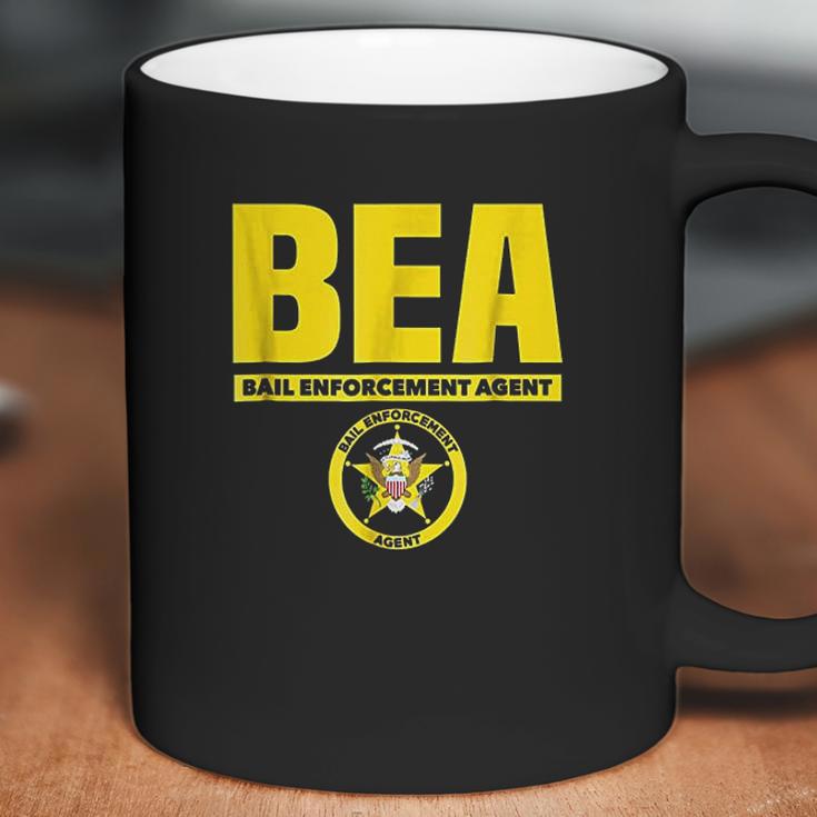 Bail Enforcement Agent Badge Fugitive Bounty Hunters Coffee Mug