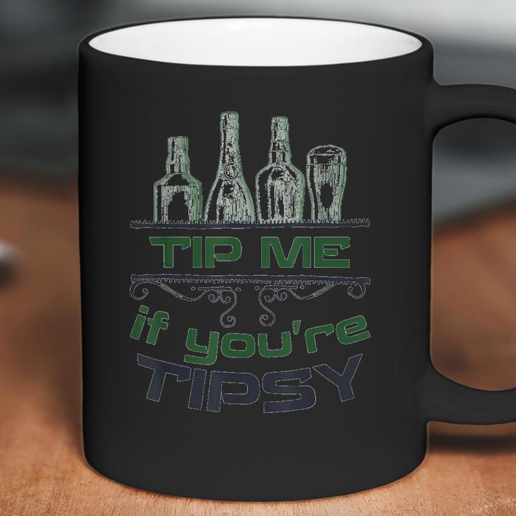 Bartender Tip Me If You Are Tipsy Graphic Coffee Mug