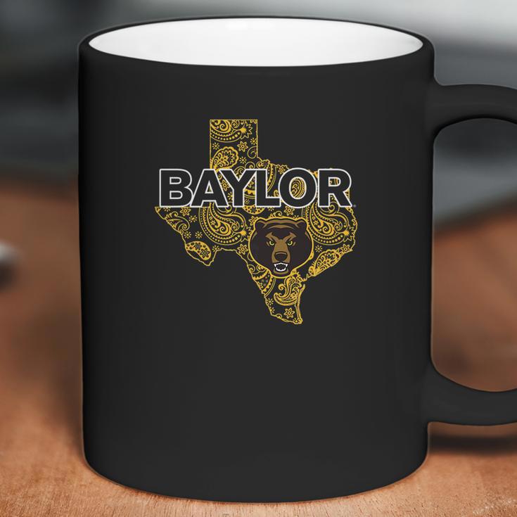 Baylor Bears Paisley State Apparel Coffee Mug