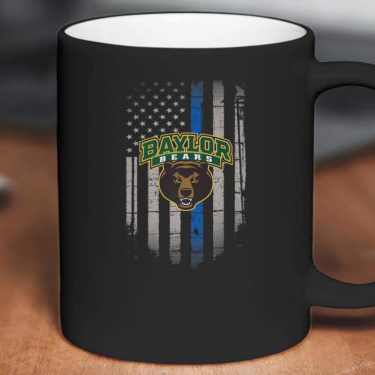 Baylor Bears Thin Blue Line Apparel Coffee Mug