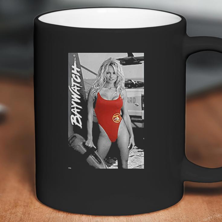 Baywatch Pamela Anderson Red Swim Suit Coffee Mug