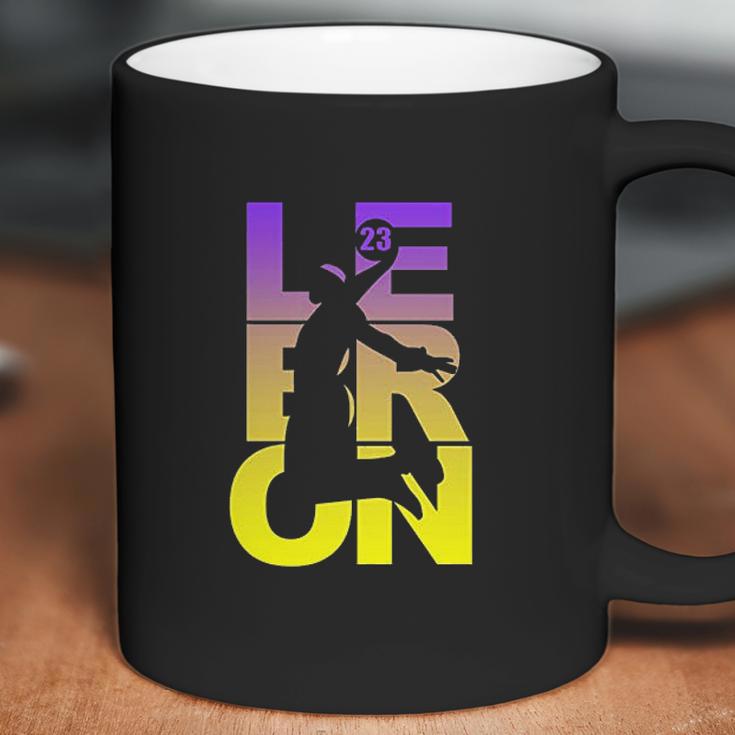 Beach Open Lebron 23 Los Angeles La Basketball Sports Fan Coffee Mug