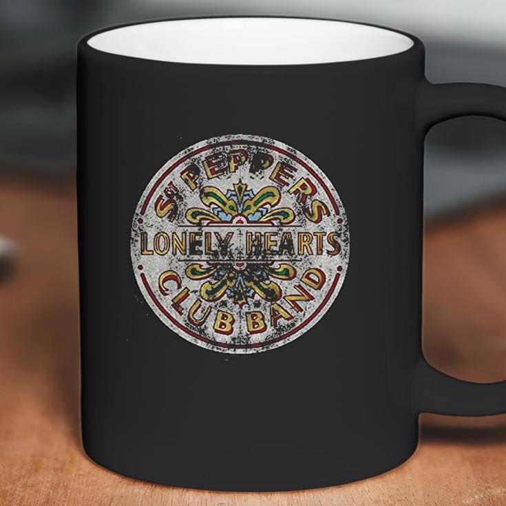 The Beatles Sgt Pepper Drum Burnout Coffee Mug