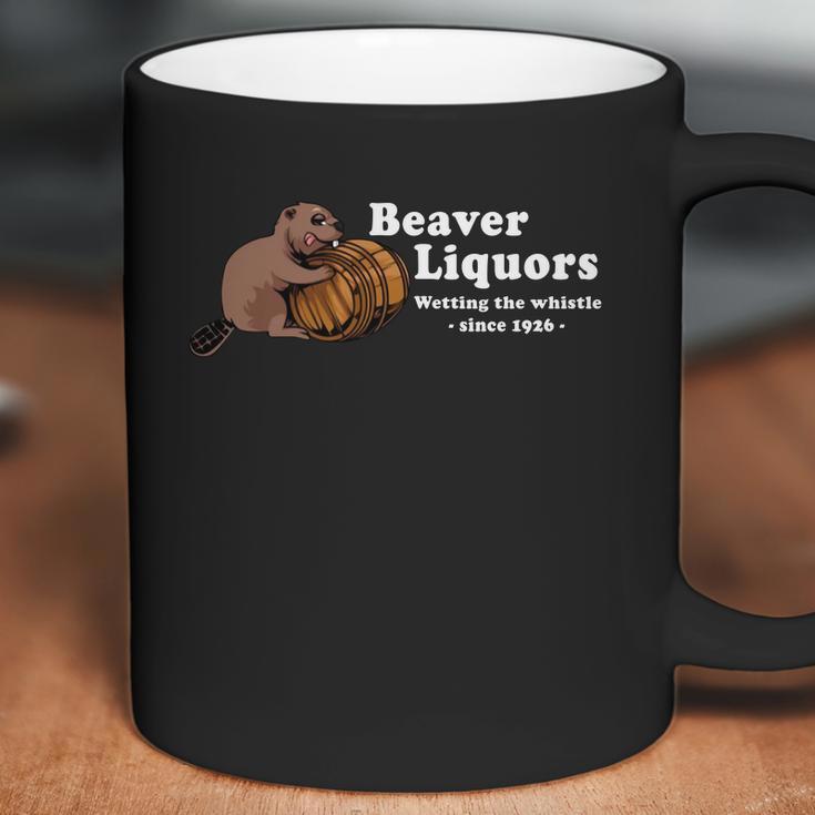 Beaver Liquors Wetting The Whistle Since 1926 Coffee Mug