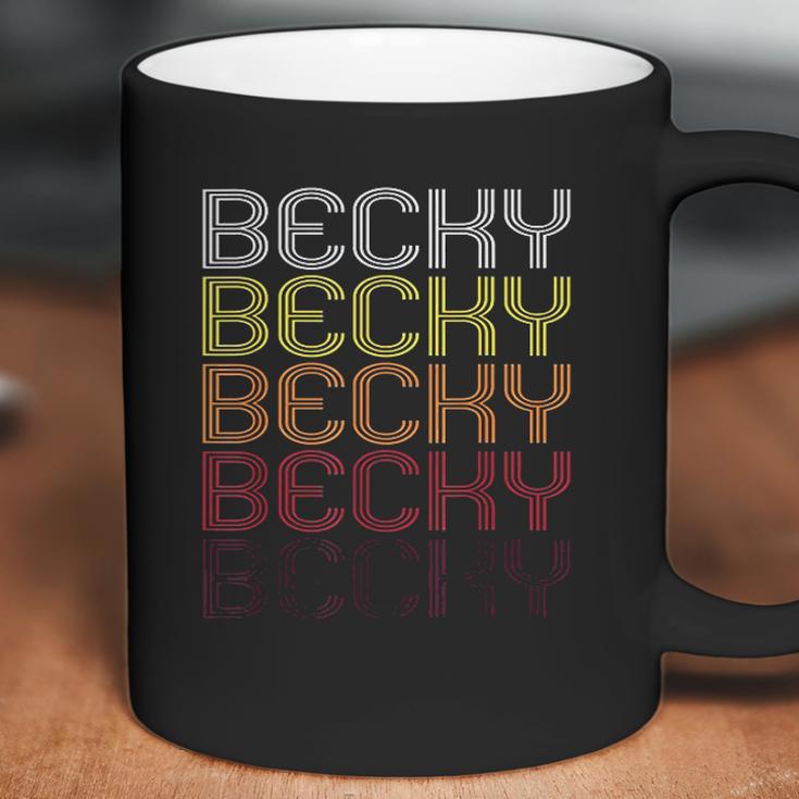 Becky Vintage Style Coffee Mug