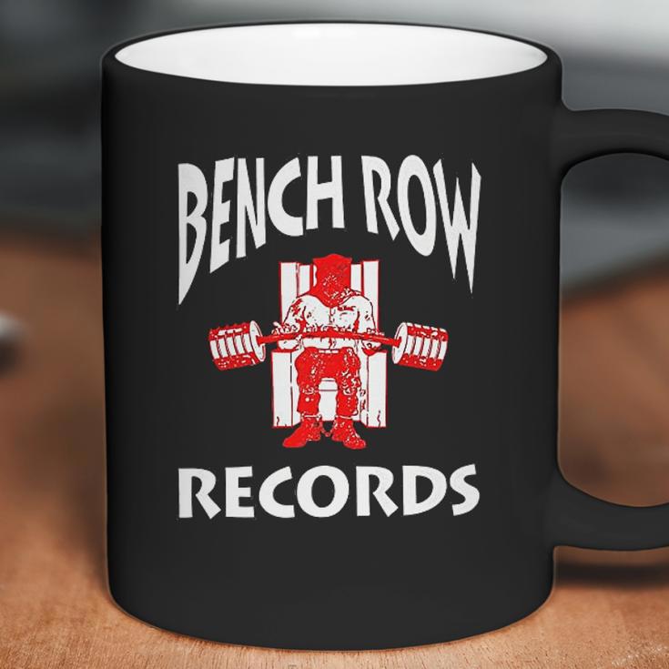 Bench Row Records Powerlifting Coffee Mug