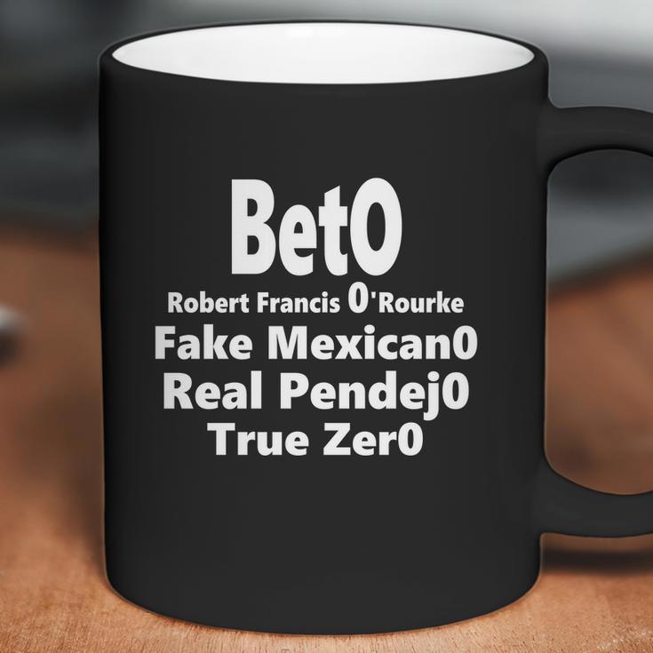 Beto Fake Mexicano Real Pendejo Graphic Design Printed Casual Daily Basic Coffee Mug