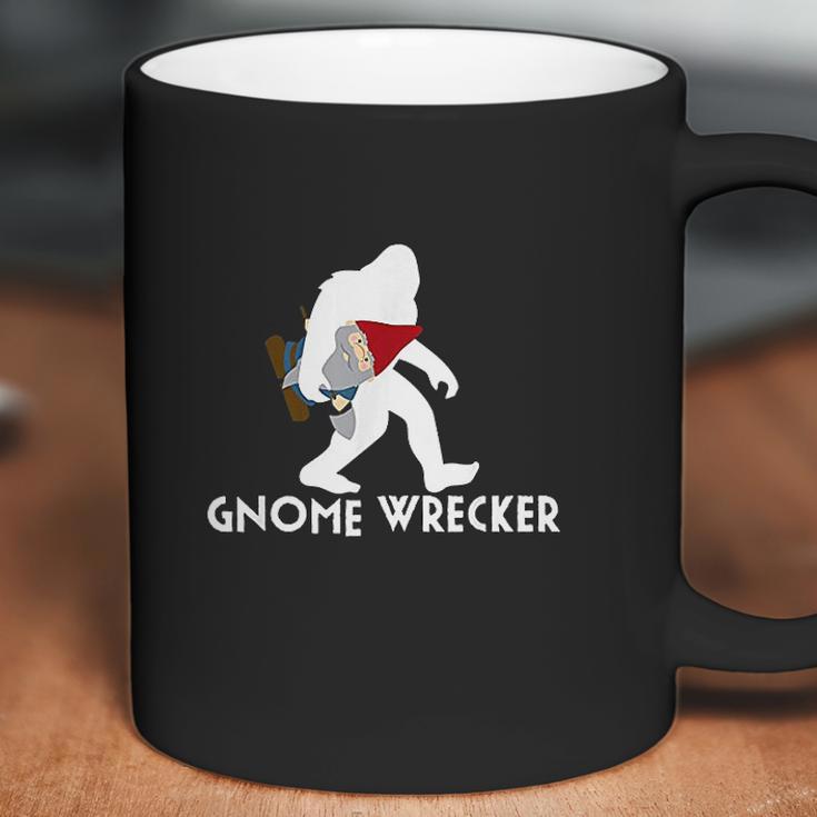 Bigfoot Gnome Wrecker Funny Cute Sasquatch Gift Coffee Mug