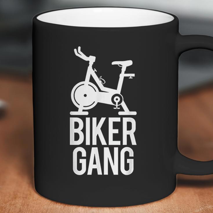 Biker Gang Funny Spin Saying Gym Workout Spinning Class Gift Coffee Mug