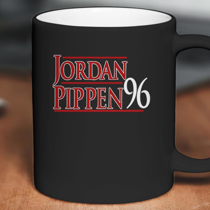 Black Chicago Mj Jordan Pippen 1996 Hooded Coffee Mug