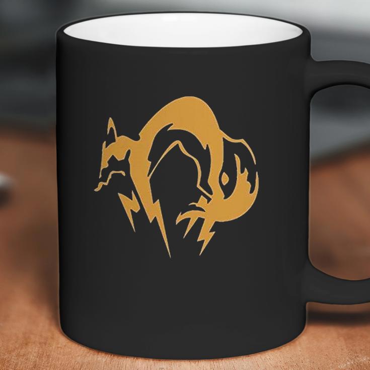 Black Generic Metal Gear Solid Fox Hound Design Coffee Mug