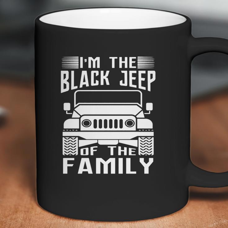 Mens Im The Black Jeep Of The Family Cool Offroad Gift Men Women T-Shirt Graphic Print Casual Unisex Tee Coffee Mug