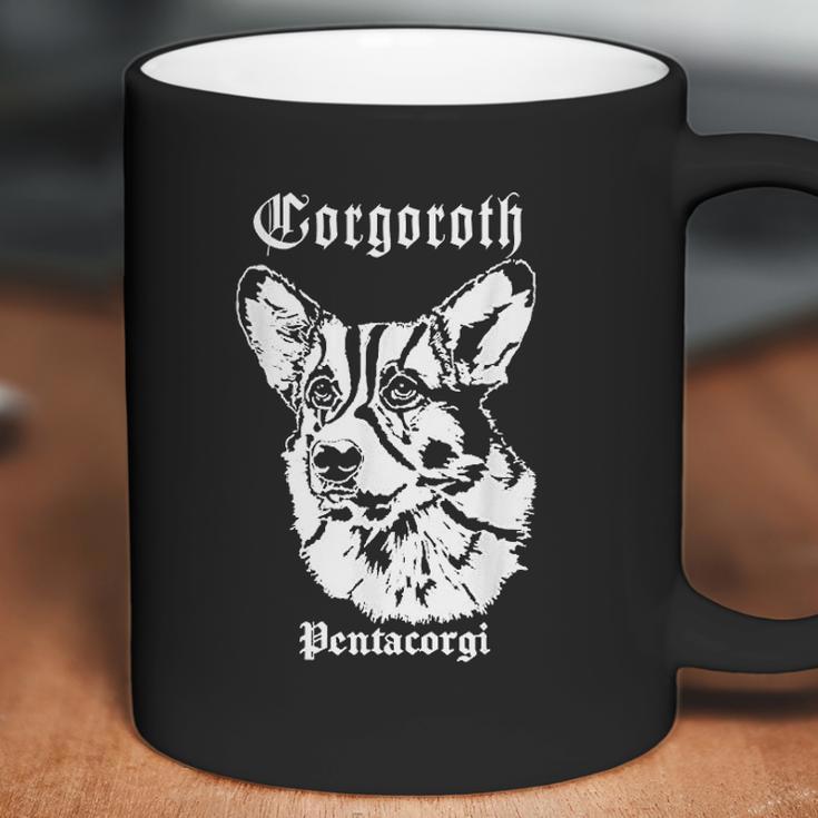 Black Metal Corgi Corgoroth Gorgoroth Coffee Mug