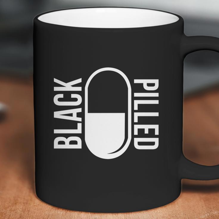 Blackpilledcom White Logo Coffee Mug