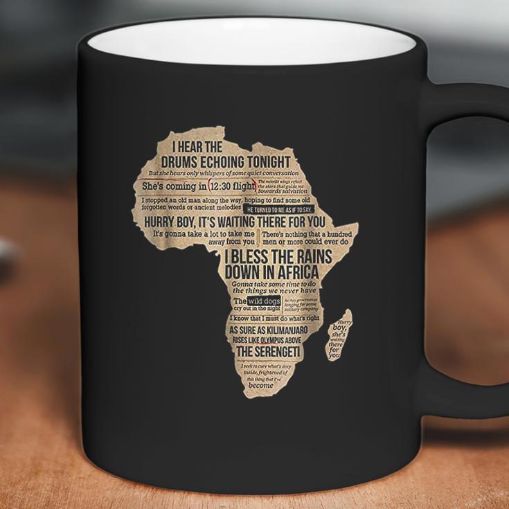 Bless Africa Rains On Toto Coffee Mug