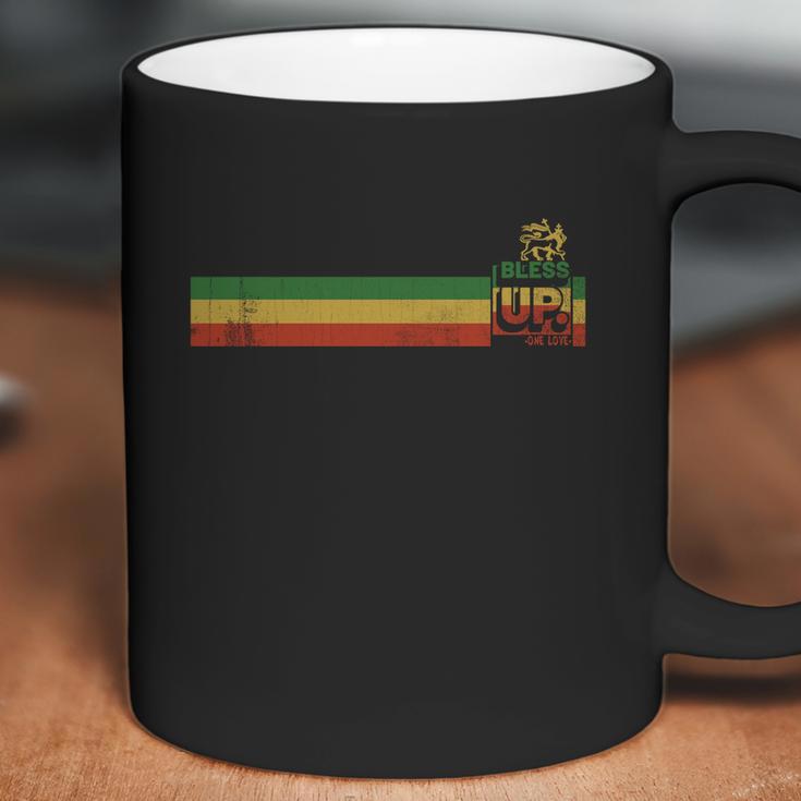 Bless Up Rasta Jamaica Roots Rock Reggae Coffee Mug