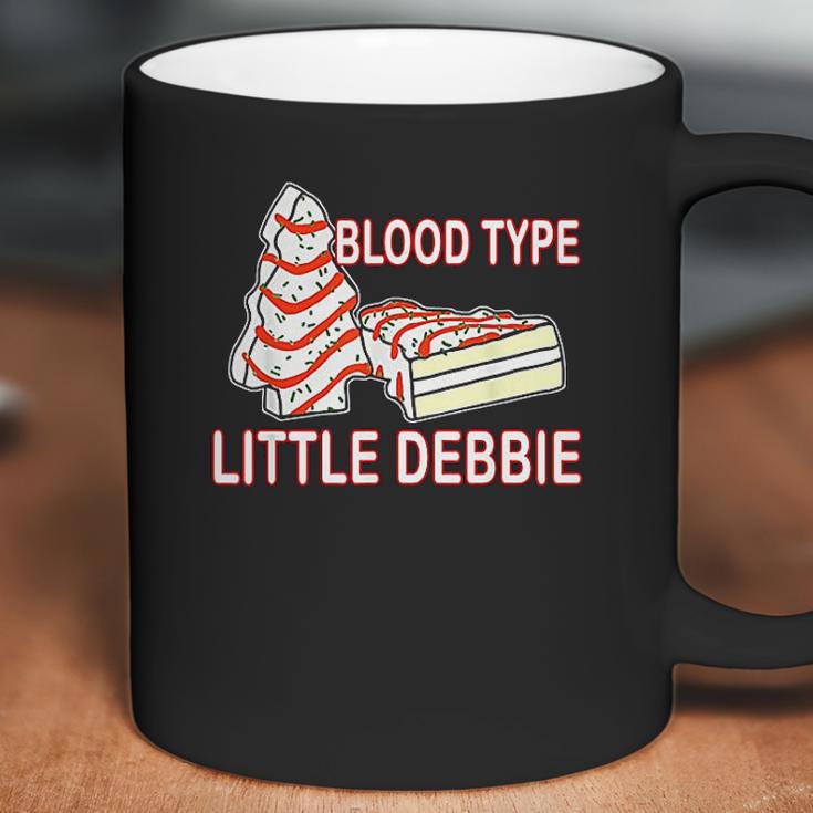 Blood Type Little Debbie Christmas Cake Coffee Mug