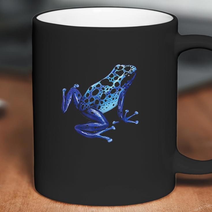 Blue Poison Dart Frog Colorful Design Nature Lover Coffee Mug