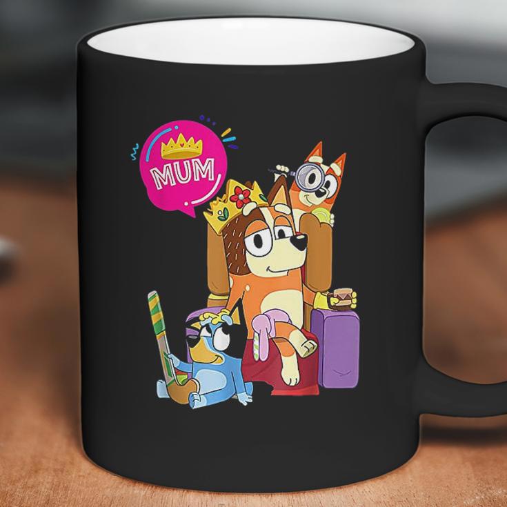 BLuey Mom Dad Funny For Fathers Day Coffee Mug