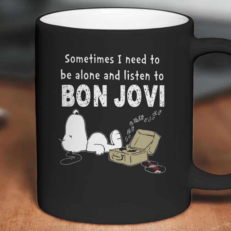 Bon Jovi - Snoopy Coffee Mug