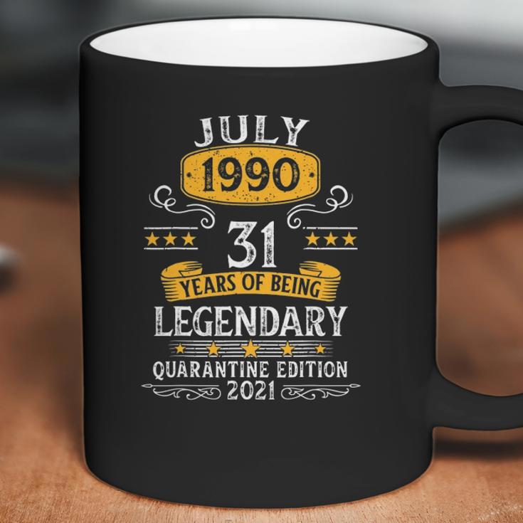 Born In July 1990 31 Years Old Birthday Limited Edition Coffee Mug