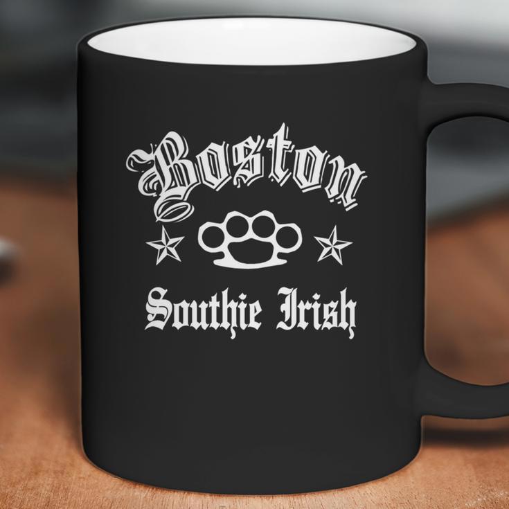 Boston 617 Southie Irish T-Shirt Coffee Mug