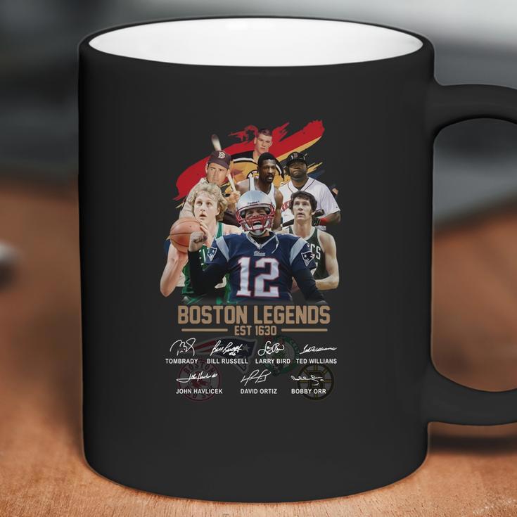 Boston Legends Est 1630 Signatures Shirt Coffee Mug