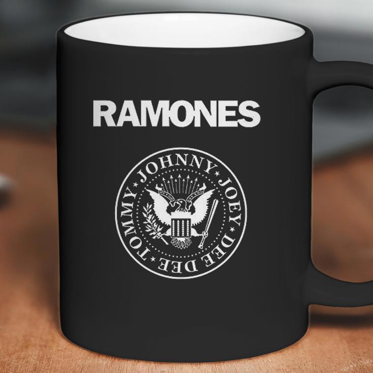 Bravado Mens Ramones Presidential Seal Coffee Mug