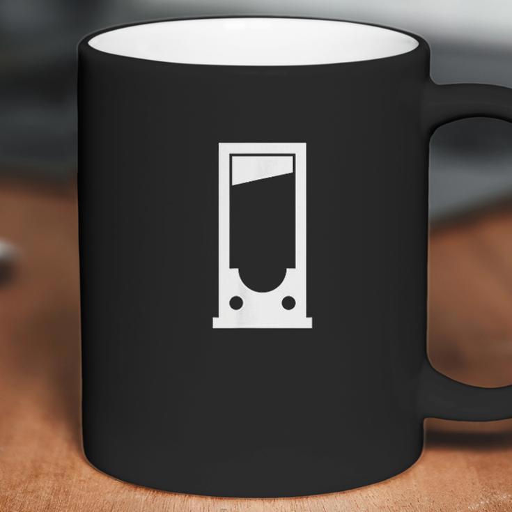 Brazilian Jiu Jitsu Guillotine White Minimalist Coffee Mug