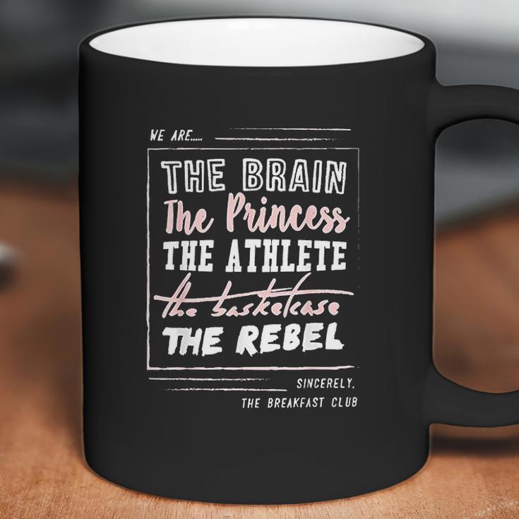 Breakfast Club We Are Club Roster Coffee Mug