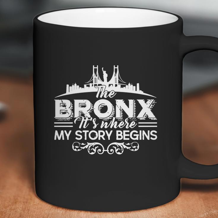 The Bronx Where My Story Begins Shirt - Mens T-Shirt Coffee Mug