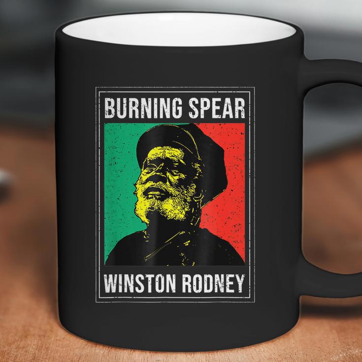 Burnings Spear Green And Red Coffee Mug