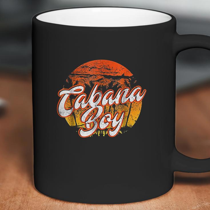 Cabana Boy Retro Classic Pool Boy Palm Beach Coffee Mug