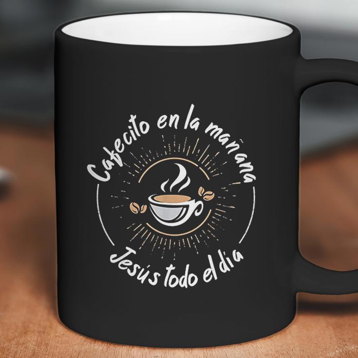 Cafecito Y Jesus Gift Reagalo Cristiano Christian Spanish Coffee Mug