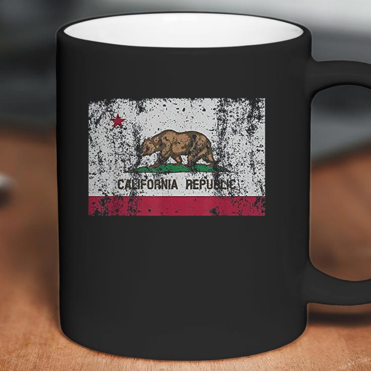 California Flag Republic Vintage Retro Official Bear Coffee Mug