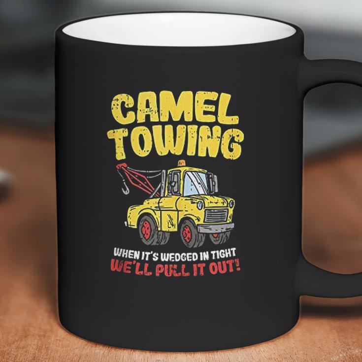 Camel Towing Funny Crude Tow Truck Recovery Workers Gift Coffee Mug