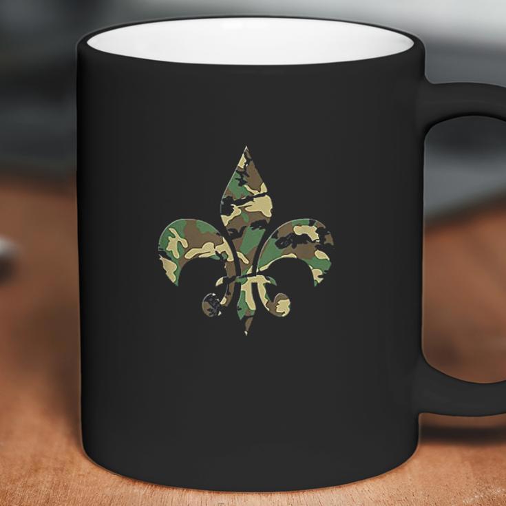 Camo New Orleans Nola Style Vintage Coffee Mug