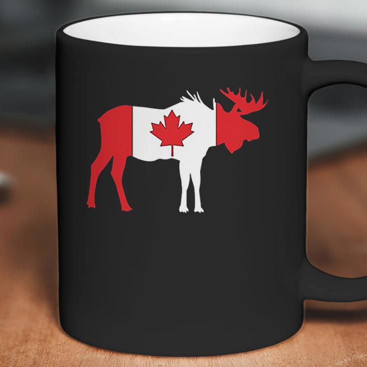 Canadian Flag Moose Maple Leaf Canada Coffee Mug