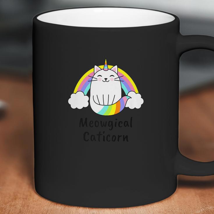 Cat Unicorn Meowgical Caticorn Rainbow Coffee Mug