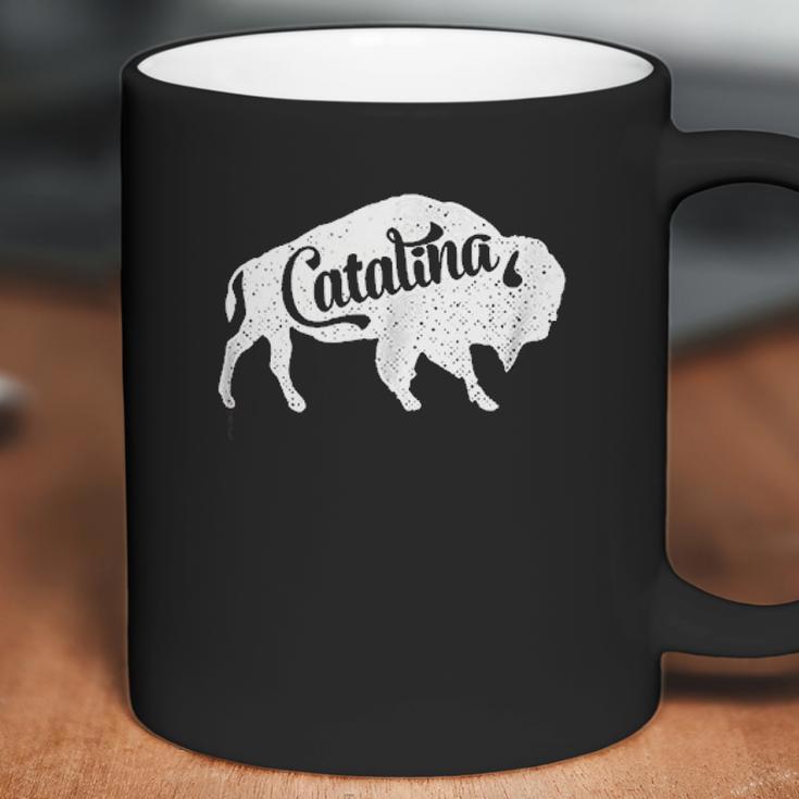 Catalina Island Bison Buffalo Coffee Mug