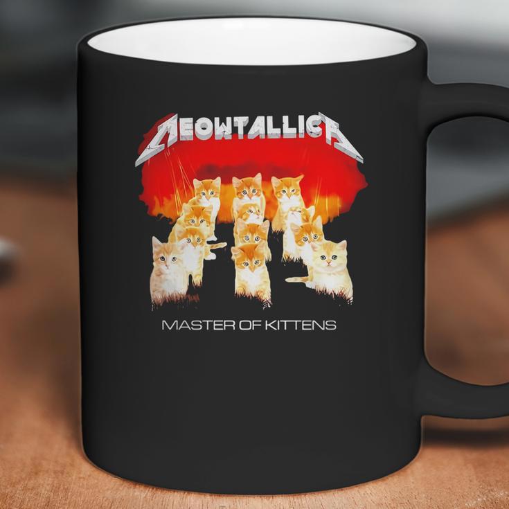 Cats Meowtallica Master Of Kittens Shirt Coffee Mug