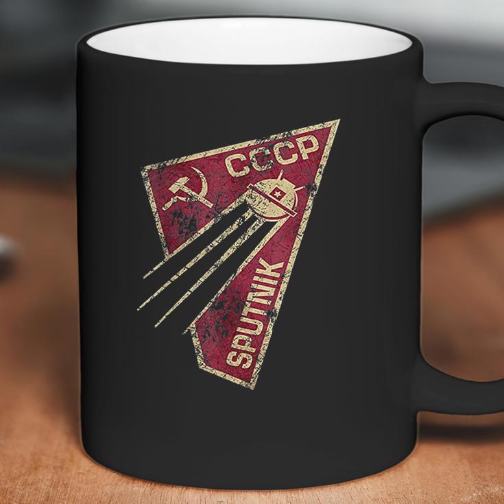 Cccp Original Sputnik Russia Space Program Gift Ussr Coffee Mug