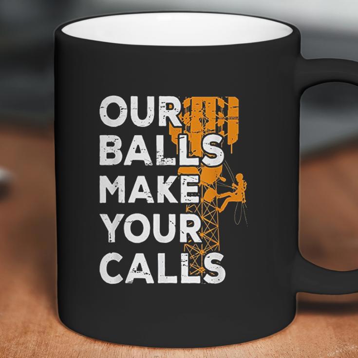 Cell Tower Climber Antena Climber Telecommunication Coffee Mug