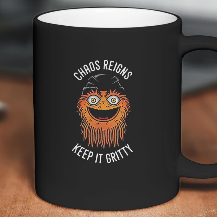 Chaos Gritty Reigns Keep It Gritty Mascot Coffee Mug