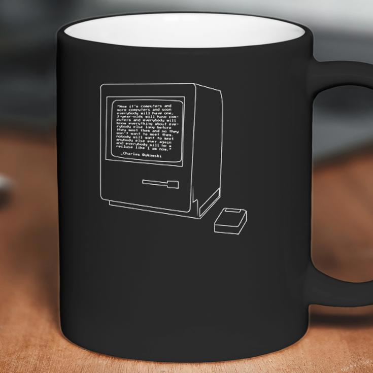 Charles Bukowski Computers Coffee Mug